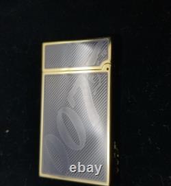 St Dupont James Bond 007 Édition Limitée Ligne 2 Briquet Laque Noire Or