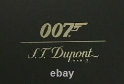 St Dupont James Bond Chrome 007 Maxijet Edition Limitée Lighter St020167n Nouveau