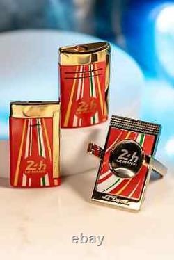 St Dupont Le Mans Édition Limitée Coupe-Cigare Support Orange & Chrome 003489 3489