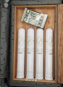 St Dupont Medici Édition Limitée Ligne 2 Briquet De 2005 Pierre Verte #646