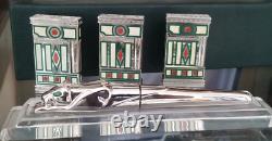 St Dupont Medici Édition Limitée Ligne 2 Briquet de 2005 Pierre Verte #646