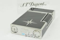 St Dupont Solitaire Ligne 2 Édition Limitée Briquet Diamant Laque Noire