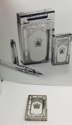St Dupont Taj Mahal Mère de Perle Ligne 2 Briquet Édition Limitée 16460