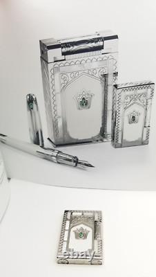 St Dupont Taj Mahal Mère de Perle Ligne 2 Briquet Édition Limitée 16460