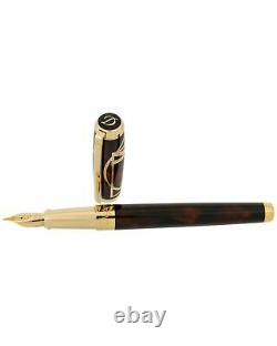 St Dupont Vitruvian Man Writing Kit Edition Limitée Funtain Pen Laque W Gold