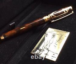 St Dupont Vitruvian Man Writing Kit Edition Limitée Funtain Pen Laque W Gold