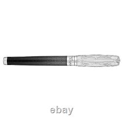 St Dupont Wild West Boutons de Manchette Édition Limitée Platine St005546 5546 Neuf dans la Boîte