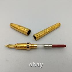 Stylo Plume S. T. Dupont Édition Limitée Afrique Nib 18K M Excellent Rare