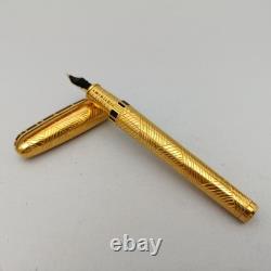 Stylo Plume S. T. Dupont Édition Limitée Afrique Nib 18K M Excellent Rare