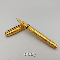 Stylo Plume S. T. Dupont Édition Limitée Afrique Nib 18K M Excellent Rare