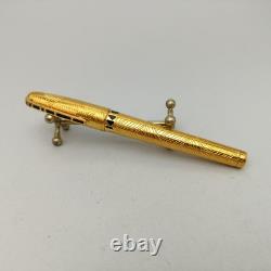 Stylo Plume S. T. Dupont Édition Limitée Afrique Nib 18K M Excellent Rare