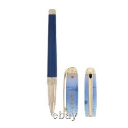 Stylo Roller S. T. Dupont Line D Édition Limitée Monet Impression Soleil Levant, 41