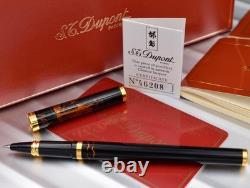 Stylo Roller en Laque Chinoise Édition Limitée S. T. DUPONT Columbus 1492 1992