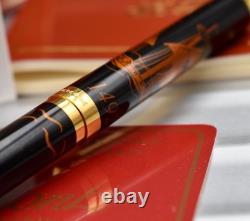 Stylo Roller en Laque Chinoise Édition Limitée S. T. DUPONT Columbus 1492 1992