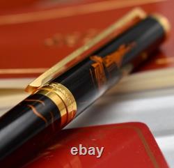 Stylo Roller en Laque Chinoise Édition Limitée S. T. DUPONT Columbus 1492 1992