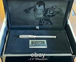 Stylo S. T. Dupont Iron Man Tony Stark Marvel Édition Limitée Rare et Collectionnable