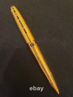 Stylo à bille S. T. Dupont Afrique, Édition Limitée, Total 1000, État Neuf