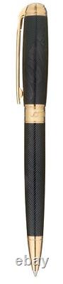 Stylo à bille S. T. Dupont James Bond 007 noir et or, 415048, neuf en boîte