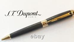 Stylo à bille S. T. Dupont James Bond 007 noir et or, 415048, neuf en boîte