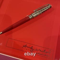 Stylo à bille en édition limitée S. T. Dupont Andy Warhol