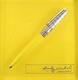Stylo &agrave; Bille En &eacute;dition Limit&eacute;e St Dupont Andy Warhol Marilyn Monroe Laque Jaune