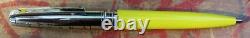 Stylo à bille en édition limitée St Dupont Andy Warhol Marilyn Monroe laque jaune