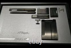 Stylo à bille et crayon St Dupont James Bond 007 Édition Limitée Gunmetal