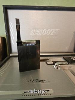 Stylo à bille et crayon St Dupont James Bond 007 Édition Limitée Gunmetal