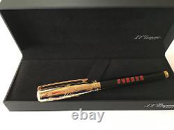 Stylo à bille roller noir S. T. Dupont Opus X Fuente, 412702, neuf dans sa boîte