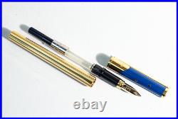 Stylo à plume S. T. Dupont Cartouches Europa 1993 Édition Limitée avec Nib Medium 18K