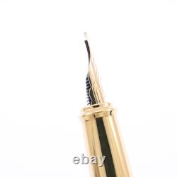 Stylo à plume S. T. Dupont Collection Bogart, Édition Limitée, Nib M, Or