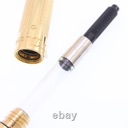 Stylo à plume S. T. Dupont Collection Bogart, Édition Limitée, Nib M, Or