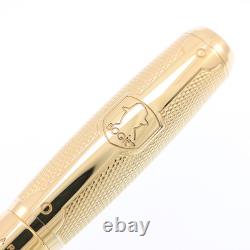 Stylo à plume S. T. Dupont Collection Bogart, Édition Limitée, Nib M, Or