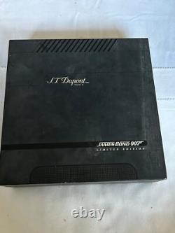 Stylo à plume S. T Dupont James Bond 007 Édition Limitée 3007, Nib M 18K - État neuf