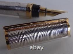 Stylo à plume S. T. Dupont Montparnasse Édition Limitée Mozart Requiem Argent