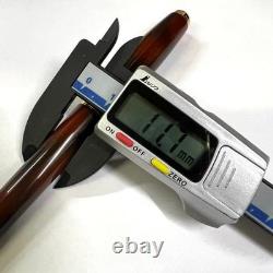 Stylo à plume ST Dupont en écaille de tortue avec finition laquée