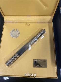 Stylo en Édition Limitée Shanghai St DuPont Paris Numéro 36/1088 Ensemble Complet Légèrement Utilisé