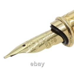 Stylo-plume DuPont Versailles Nib en or 18K Édition limitée 1686/1686 Or Blanc
