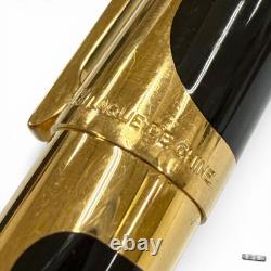 Stylo-plume Dupont vintage 1993 Art nouveau en édition limitée, or 18 carats, 2456/4000