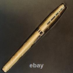 Stylo plume S. T. DuPont Afrika édition limitée (71/1000) plume M 18 carats avec boîte/livres