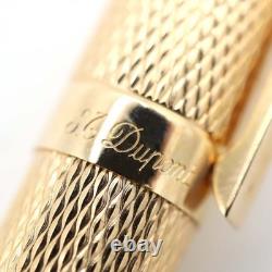 Stylo-plume S. T. Dupont 750 Édition Limitée en Or 18K Collectionneur