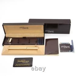 Stylo-plume S. T. Dupont 750 Édition Limitée en Or 18K Collectionneur
