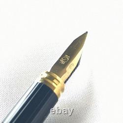 Stylo plume S. T. Dupont 750 K18 Nib en or, en argent sterling 925, vintage inutilisé