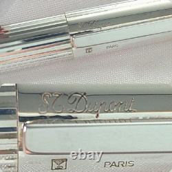 Stylo plume S. T. Dupont 750 K18 Nib en or, en argent sterling 925, vintage inutilisé