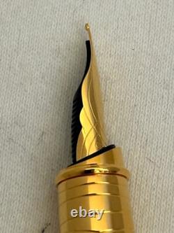 Stylo-plume S. T. Dupont Afrika/Africa Édition Limitée 1000, Nib M 18K - État Mint