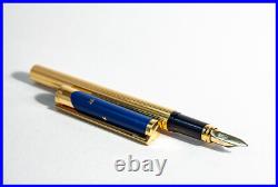 Stylo plume S. T. Dupont Cartouches Europa 1993 édition limitée avec plume moyenne en or 18 carats
