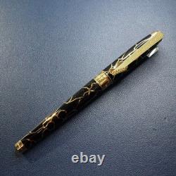Stylo-plume S. T. Dupont Line D Fender édition limitée, plume en or 14 carats M, état quasi neuf