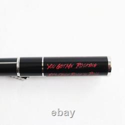 Stylo plume S.T. Dupont Rolling Stones 1962 édition limitée Kiwami avec pointe M en or 18K, noir