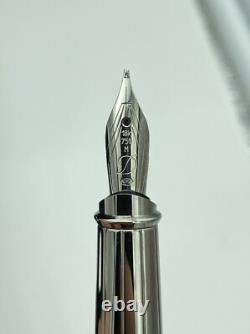Stylo plume XL S T Dupont Alligator Palladium Édition Limitée