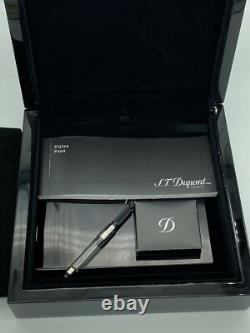 Stylo plume XL S T Dupont Alligator Palladium Édition Limitée
